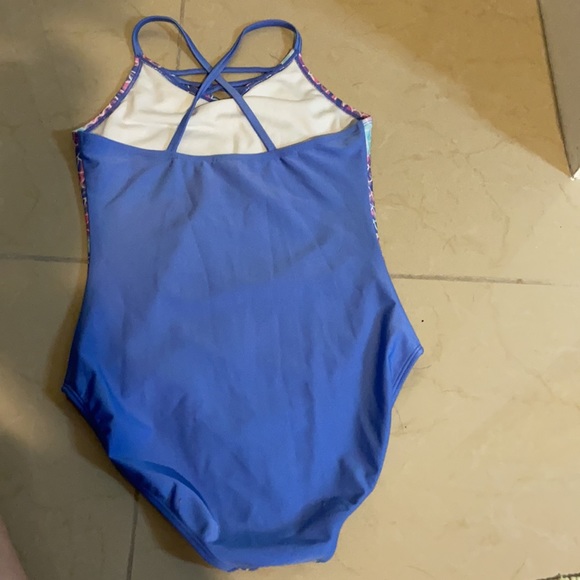 Girls one piece swimsuit- mermaid pattern - Picture 2 of 5
